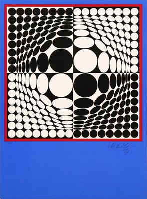 Lot 111 - VICTOR VASARELY (HUNGARIAN/FRENCH 1906-1997)