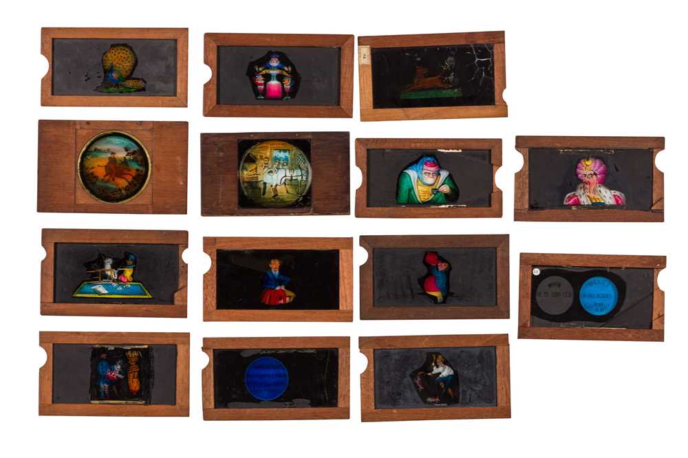 Lot 42 - A Selection of Mahogany Slipper and Lever Slides