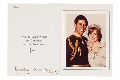 Lot 534 - Charles III, King of the United Kingdom and Diana, Princess of Wales