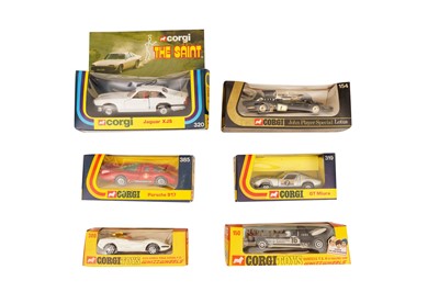 Lot 358 - A GROUP OF SIX 1970S BOXED CORGI