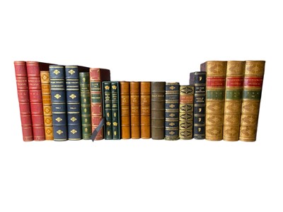 Lot 122 - Bindings: English literature