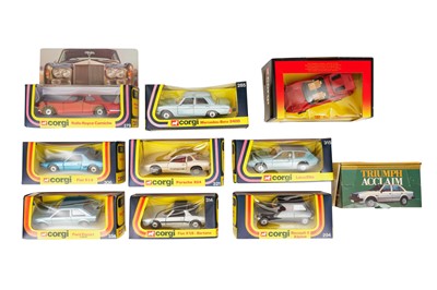 Lot 362 - A GROUP OF 10 LATE 1970S & EARLY 1980S CORGI CARS