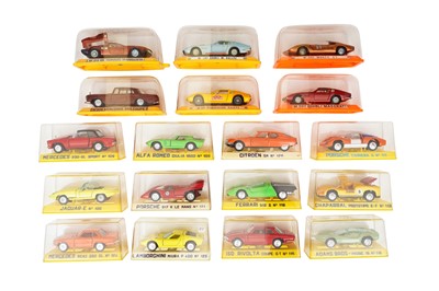 Lot 363 - A GROUP OF PILEN AND JOAL DIECAST CARS