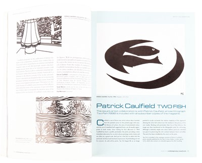 Lot 350 - PATRICK CAULFIELD CBE RA (BRITISH B.1936-2005)