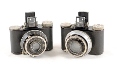 Lot 103 - Two Rare Nagel Pupille Cameras.