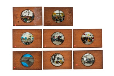 Lot 39 - A Group of Magic Lantern Slides Depicting a Temperance Story