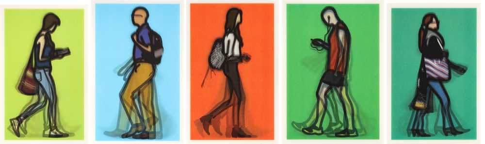 Lot 386 - JULIAN OPIE (BRITISH B.1958)