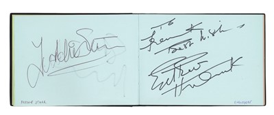Lot 50 - Autograph Album.- Singers & Musicians