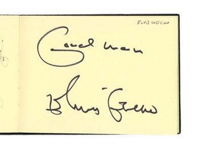 Lot 50 - Autograph Album.- Singers & Musicians