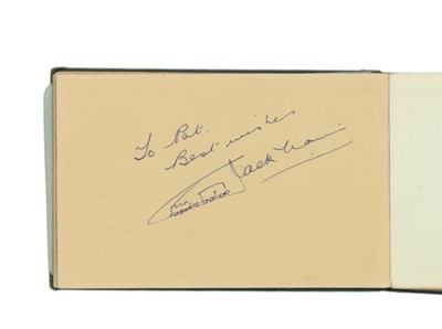 Lot 33 - Autograph Album.- Actors & Entertainers