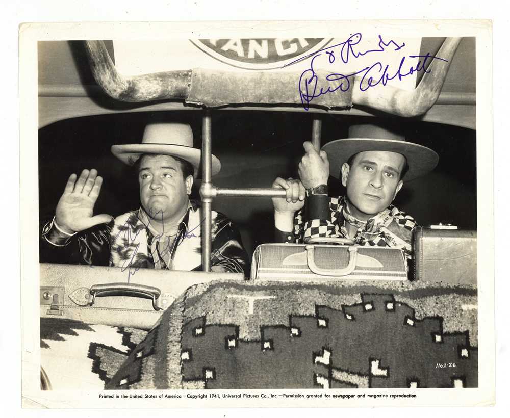 Lot 129 - Abbott (Bud) & Lou Costello