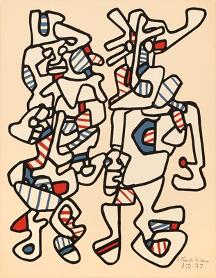 Lot 98 - JEAN DUBUFFET (FRENCH 1901-1985)