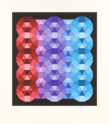 Lot 114 - VICTOR VASARELY (HUNGARIAN/FRENCH 1906-1997)