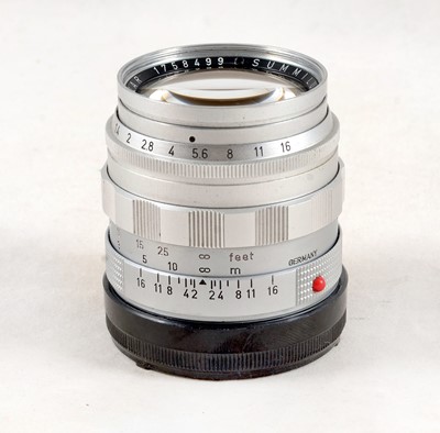 Lot 60 - Leitz Summilux 50mm f1.4 M Lens.