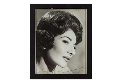 Lot 337 - Callas (Maria)