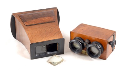 Lot 22 - Jules Richard & a Brewester Design Stereoscopes.