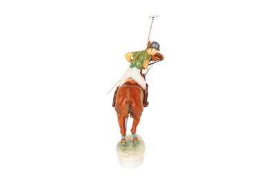 Lot 110 - A ROYAL WORCESTER MODEL OF HIS ROYAL HIGHNESS PRINCE CHARLES ON PAN'S FOLLY