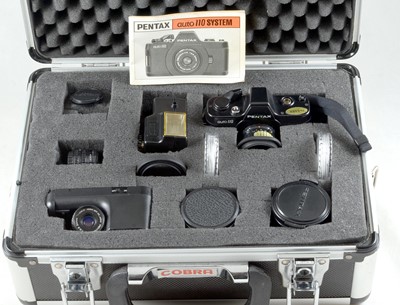 Lot 131 - Pentax Auto 110 Outfit.