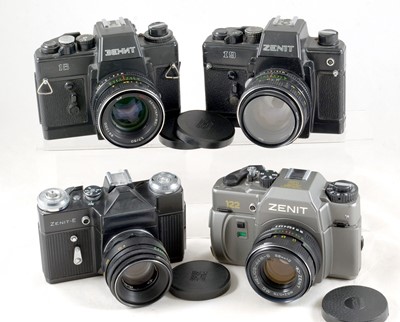 Lot 174 - Special Edition Zenit 122 & Other Zenit Models