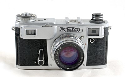 Lot 208 - Kiev 4M and 3 Other Kievs. Various Jupiter etc lenses.