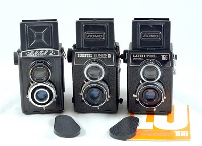 Lot 164 - Group of Three Lubitel 120 TLRs