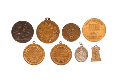 Lot 328 - A GROUP OF MEDALS & MEDALIANS