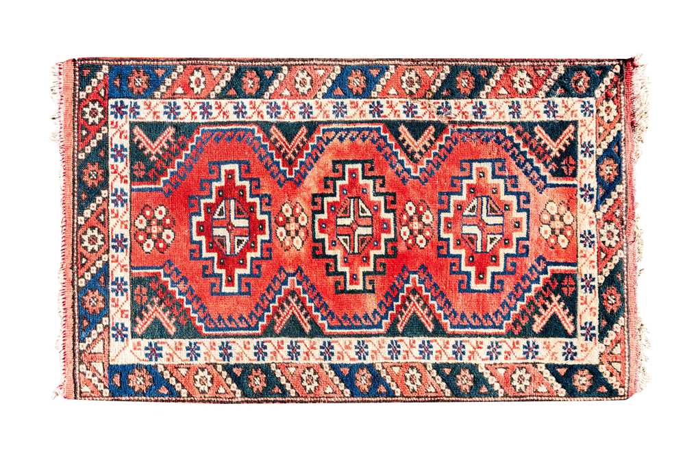 Lot 41 - AN ARMENIAN RUG
