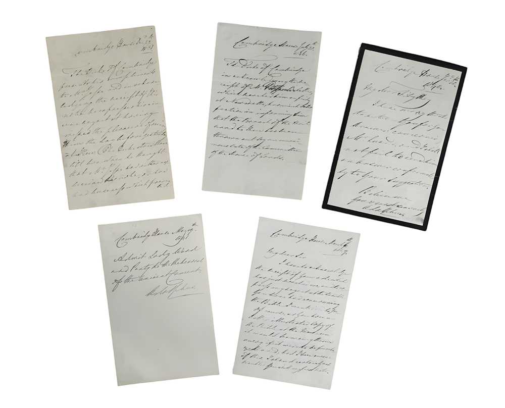 Lot 561 - Adolphus Frederick, Duke of Cambridge