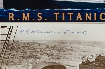 Lot 495 - Titanic Interest.- Edith Haisman, Beatrice Sandstorm and Eva Hart