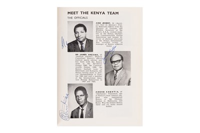 Lot 607 - 1968 Olympic Games.- Kenya