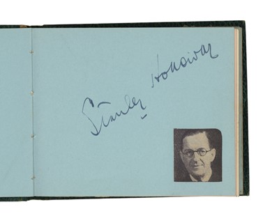 Lot 42 - Autograph Album.- Incl. Gracie Fields