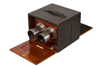 Lot 10 - A Rare Negretti & Zambra Stereo Detective Camera