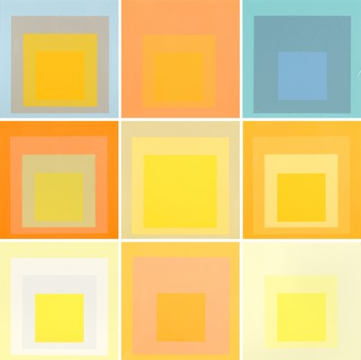 Lot 119 - AFTER JOSEF ALBERS (GERMAN 1888-1976)