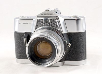 Lot 188 - Voigtlander Bessamatic & Ultramatic SLR Cameras.