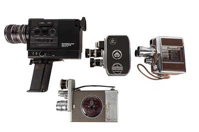 Lot 199 - A Selection of 8mm and 16mm Cine Cameras