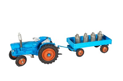 Lot 351 - A CLIFFORD FORDSON MAJOR TRACTOR WITH TRAILER