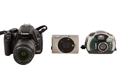 Lot 473 - A Canon EOS 450D DSLR Camera
