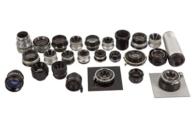 Lot 449 - A Large Selection of Assorted Lenses