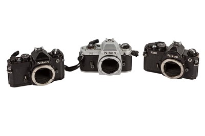 Lot 121 - A Selection of Nikon F SLRs for parts