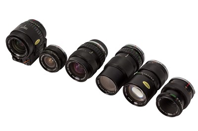 Lot 149 - A Selection of Olympus OM Lenses