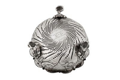 Lot 464 - A George III Irish provincial silver sugar bowl, Cork circa 1780 by John Nicholson (active 1756-1824)