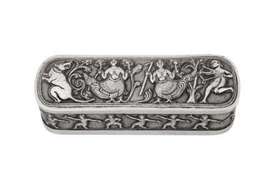 Lot 139 - An early to mid - 20th century Ceylonese (Sri Lankan) unmarked silver box, Kandy circa 1920 – 40 attributed to the Kandyan Arts Association