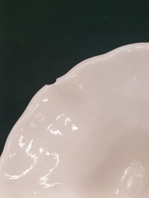 Lot 440 - A Chinese Dehua libation cup and a blanc-de-chine bowl, Kangxi period and later