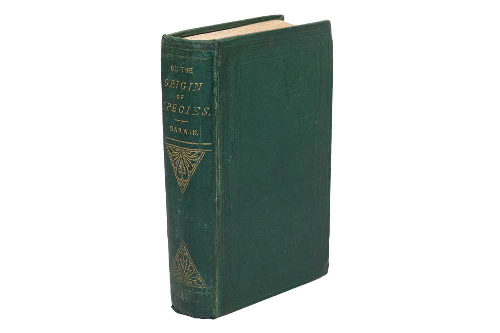 Lot 82 - CHARLES DARWIN, ON THE ORIGIN OF SPECIES