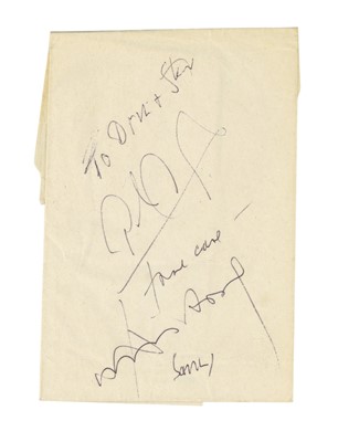 Lot 72 - Autograph Collection.- Incl. Cliff Richard