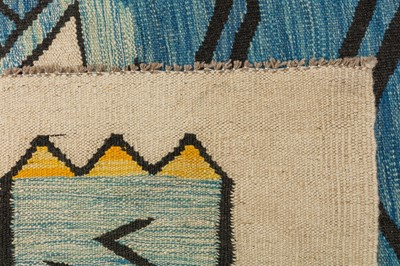 Lot 22 - A TIGER DESIGN NEPALESE KILIM