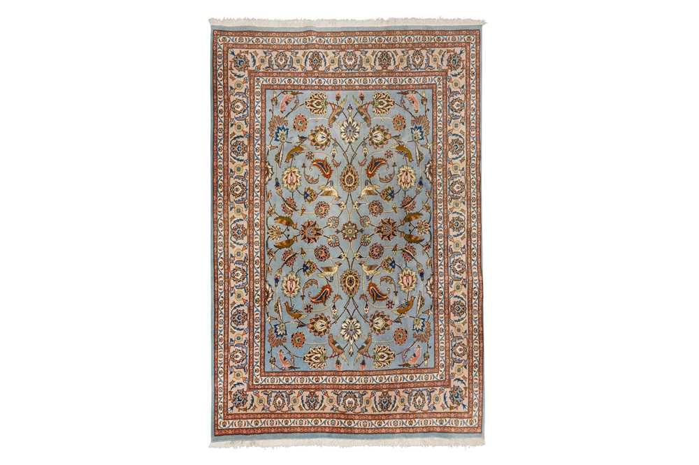 Lot 37 - A FINE NORTH-EAST PERSIAN CARPET