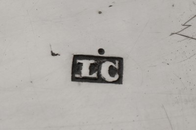 Lot 194 - A mid-19th century Chinese export silver large mug, Canton dated 1866, retailed by Lee Ching