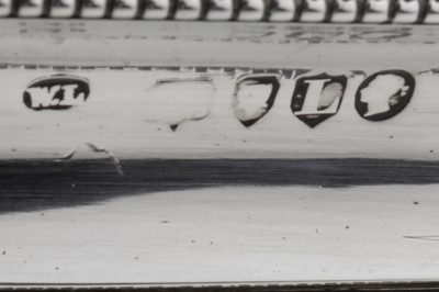 Lot 45 - A Victorian sterling silver combination vesta case and taper stick, London 1886 by William Leuchars