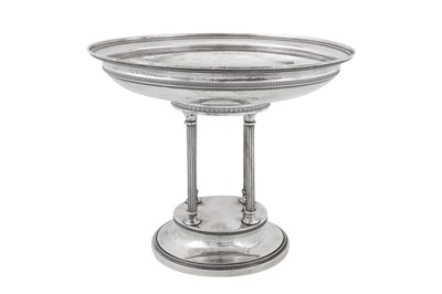 Lot 274 - An early 20th century Austrian 800 standard silver fruit stand or comport, Vienna circa 1910 by Alexander Sturm (active 1885-1915)
